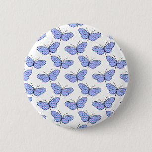 Badge Rond 5 Cm Motif de papillon cosmique