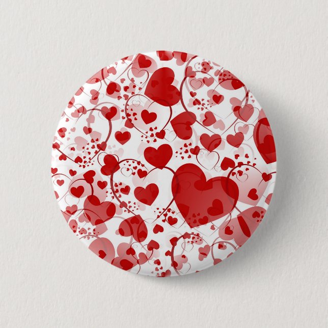 BADGE ROND 5 CM MOTIF DU COEUR ART 7 (Devant)