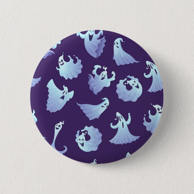 Badge Rond 5 Cm Motif fantôme (Devant)