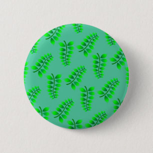 Badge Rond 5 Cm Motif Foliage éponyme