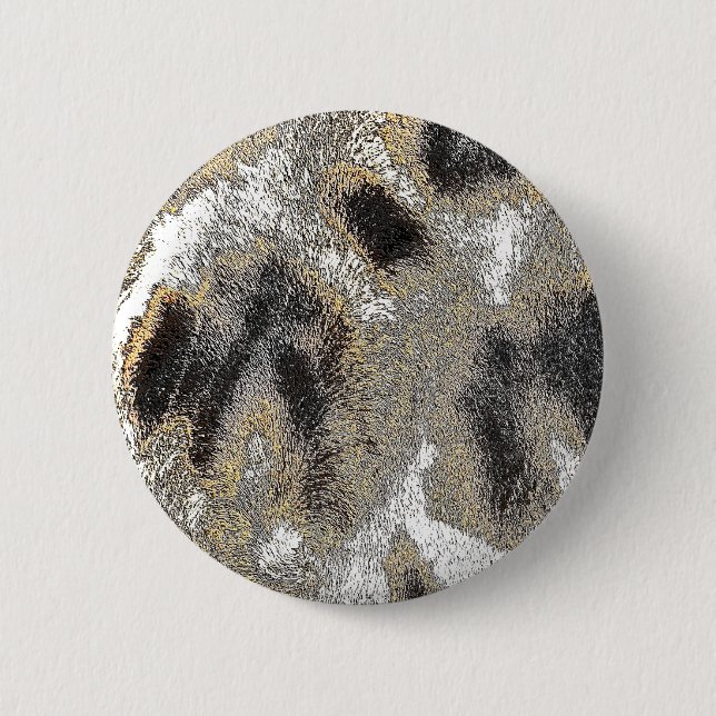 BADGE ROND 5 CM MOTIF GIRAFFE (Devant)