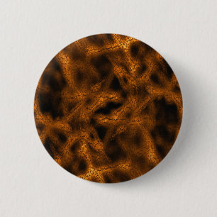 Badge Rond 5 Cm Motif imaginaire or