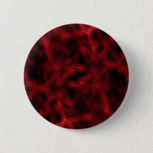 Badge Rond 5 Cm Motif imaginaire rouge