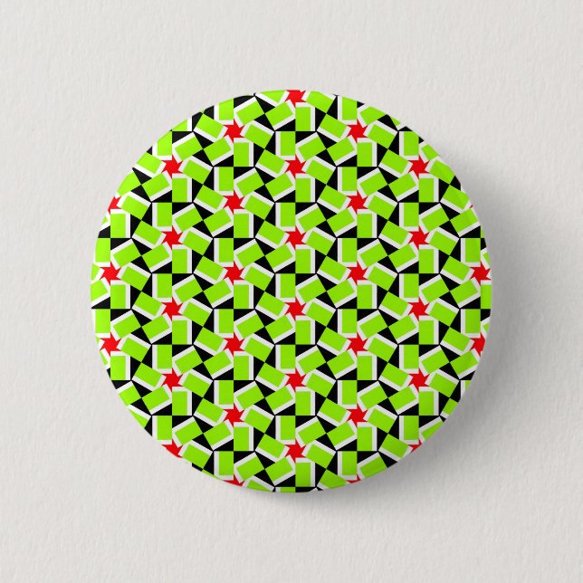 Badge Rond 5 Cm Motif Terrazzo (Devant)