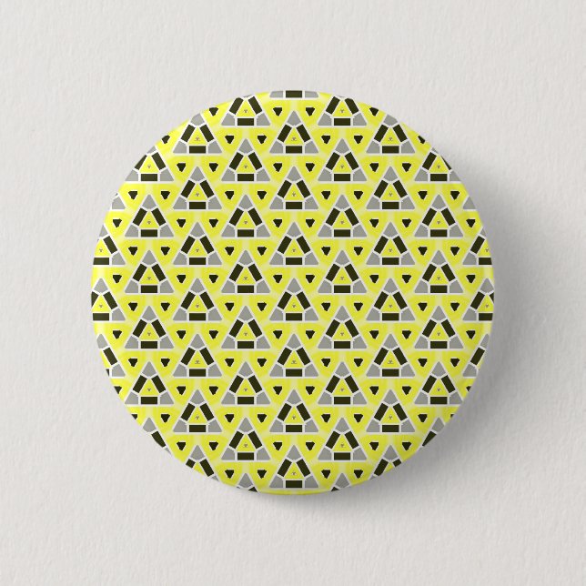 Badge Rond 5 Cm Motif Terrazzo (Devant)