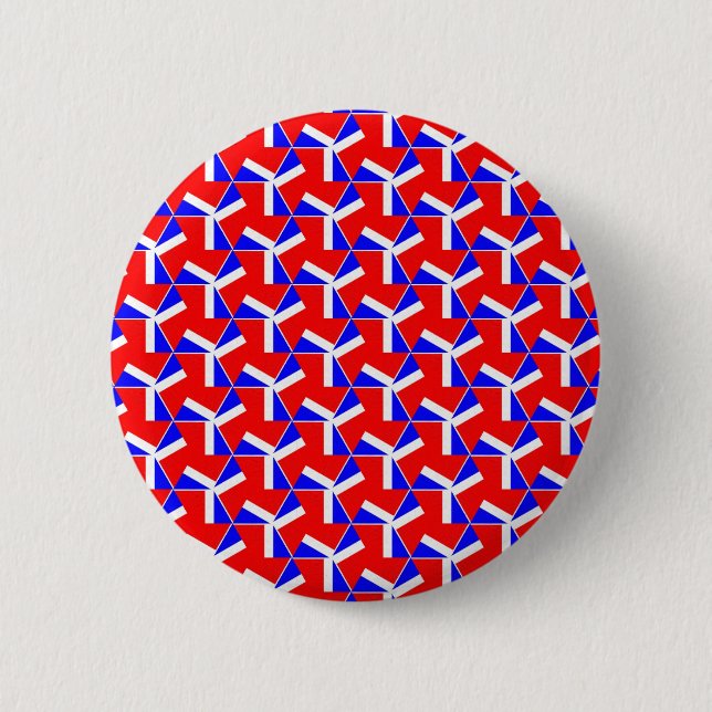 Badge Rond 5 Cm Motif Terrazzo (Devant)
