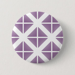 Badge Rond 5 Cm Motif triangle tendance violet