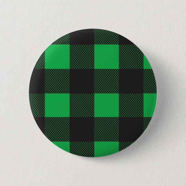 Badge Rond 5 Cm Motif vert (Devant)