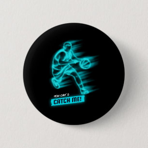 Badge Rond 5 Cm Motivation de dunk de basket-ball esthétique Srt