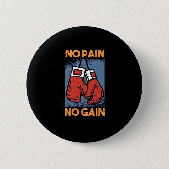 Badge Rond 5 Cm Motivation de pré-entraînement pour haltérophile : (Devant)