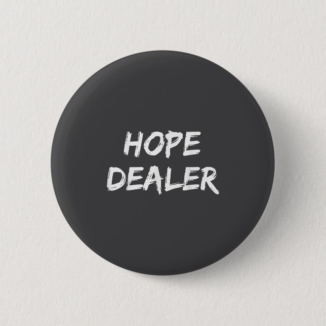 Badge Rond 5 Cm Motivational Hope Er  (Devant)