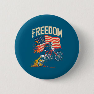 Badge Rond 5 Cm Moto cross moto tout terrain