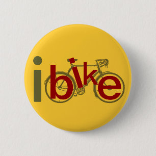 Badge Rond 5 Cm moto / vélo d'amour