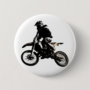 Badge Rond 5 Cm Motocross