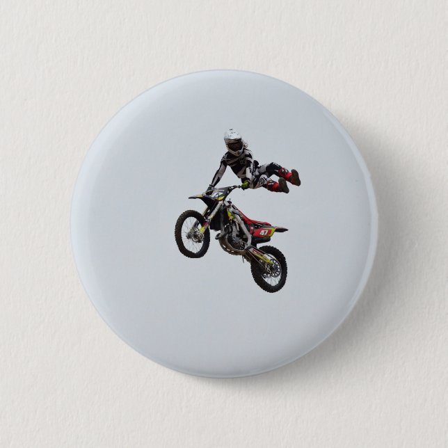 Badge Rond 5 Cm Motocross de tour (Devant)