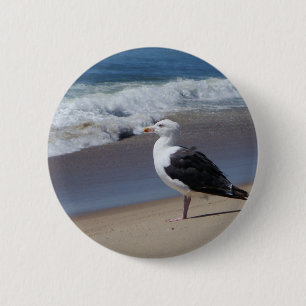 Badge Rond 5 Cm Mouette
