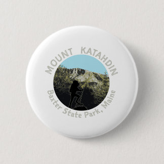 Badge Rond 5 Cm Mount Katahdin