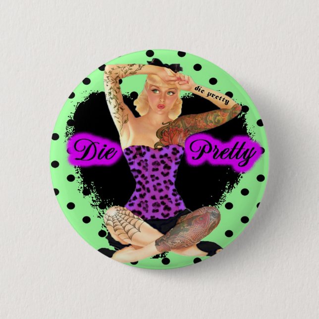 Badge Rond 5 Cm Mourez assez (Devant)