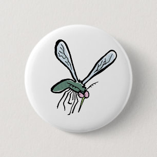 Badge Rond 5 Cm moustique
