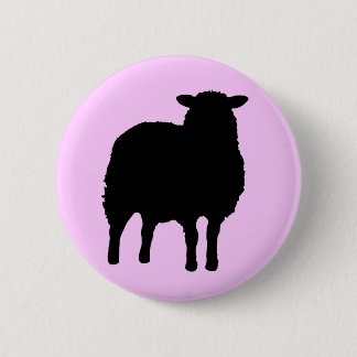 BADGE ROND 5 CM MOUTONS