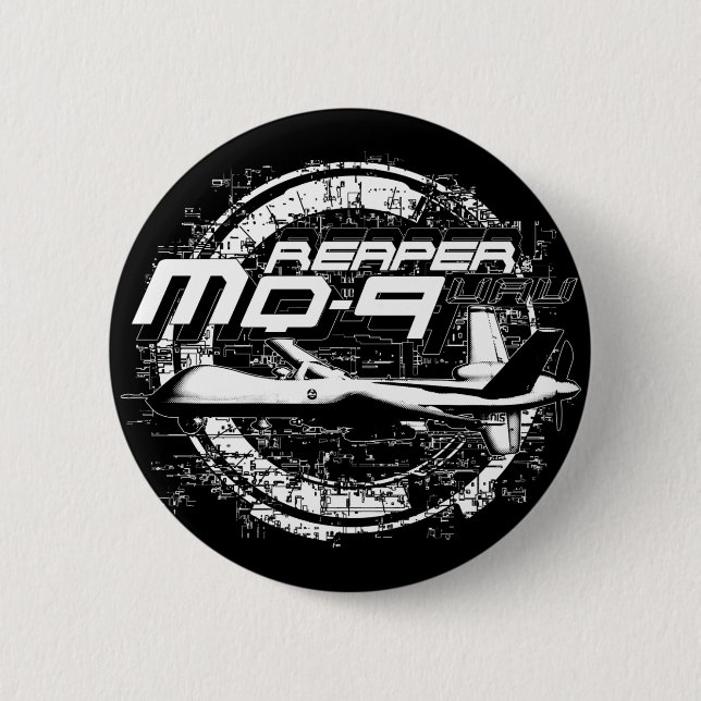 BADGE ROND 5 CM MQ-9 (Devant)