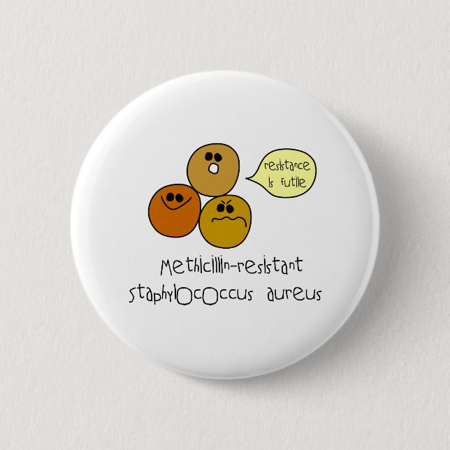 BADGE ROND 5 CM MRSA (Devant)