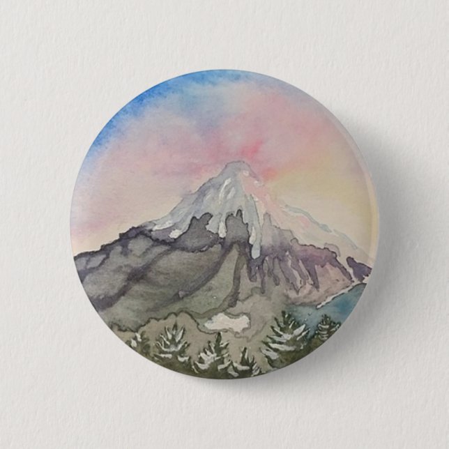 Badge Rond 5 Cm Mt. Bouton de lever de soleil de capot (Devant)