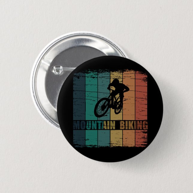 Badge Rond 5 Cm Mtb VTT (Devant & derrière)