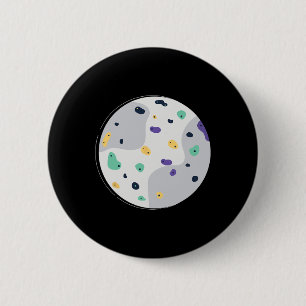 Badge Rond 5 Cm Muraille d'escalade Bloc Aventure de sports extrêm