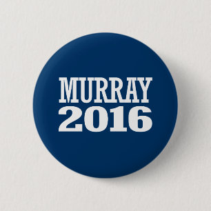 Badge Rond 5 Cm Murray - Patty Murray 2016