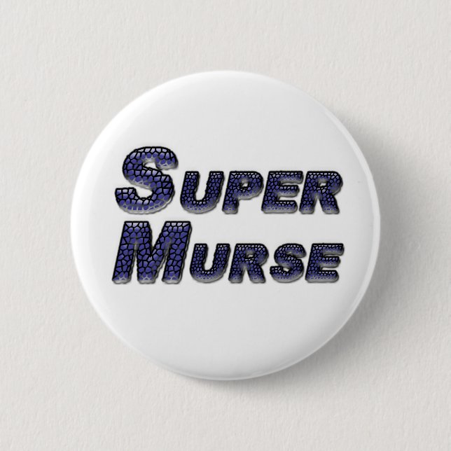 Badge Rond 5 Cm Murse superbe (Devant)