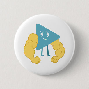 Badge Rond 5 Cm Muscle Selby