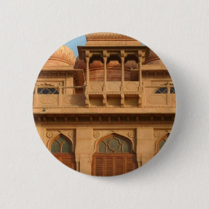 Badge Rond 5 Cm Musée du Palais de Mohatta : Design Iconique