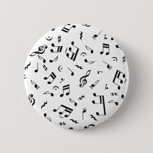 Badge Rond 5 Cm Music  Lives_ (Devant)
