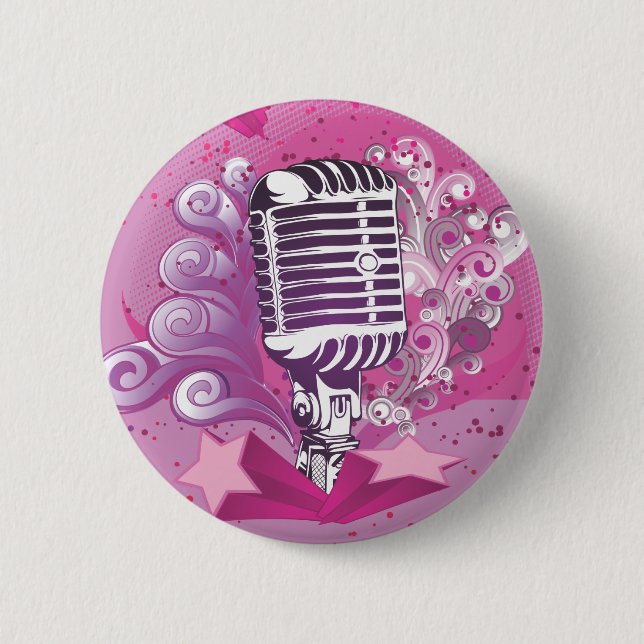 Badge Rond 5 Cm musicmic (Devant)