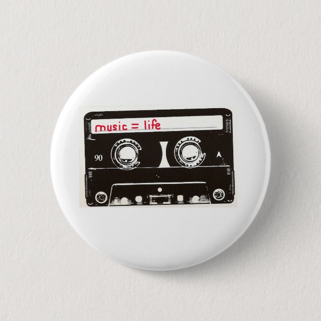 Badge Rond 5 Cm musique (Devant)