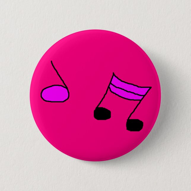 BADGE ROND 5 CM MUSIQUE (Devant)