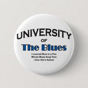 Badge Rond 5 Cm musique-bleus