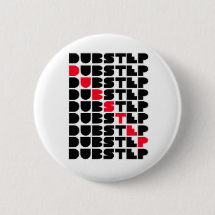 Badge Rond 5 Cm Musique de Dubstep de types de filles de MUR de
