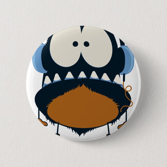 BADGE ROND 5 CM MUSIQUE DU DA (Devant)