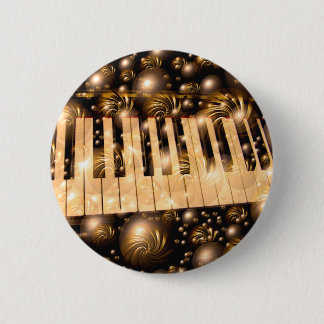 Badge Rond 5 Cm Musique en moi, Musique en toi_