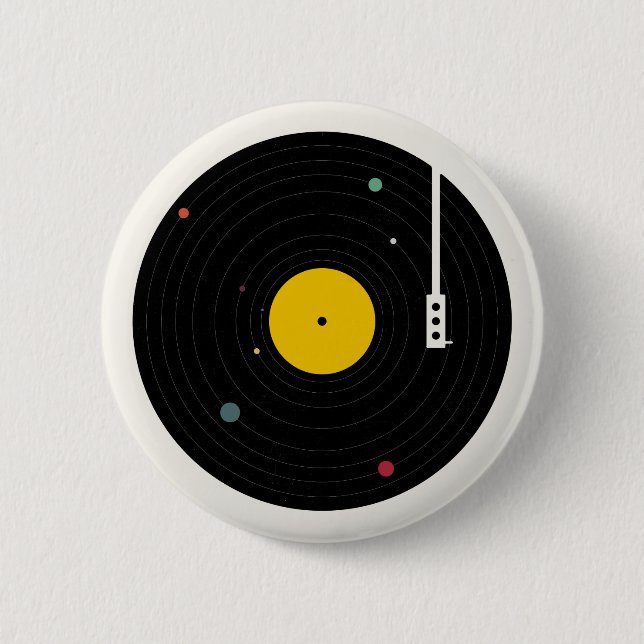 Badge Rond 5 Cm Musique partout | Florent Bodart (Devant)