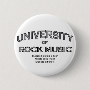 BADGE ROND 5 CM MUSIQUE ROCK