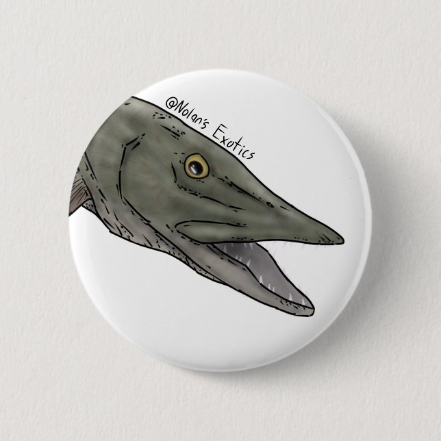 Badge Rond 5 Cm Musky pin (Devant)