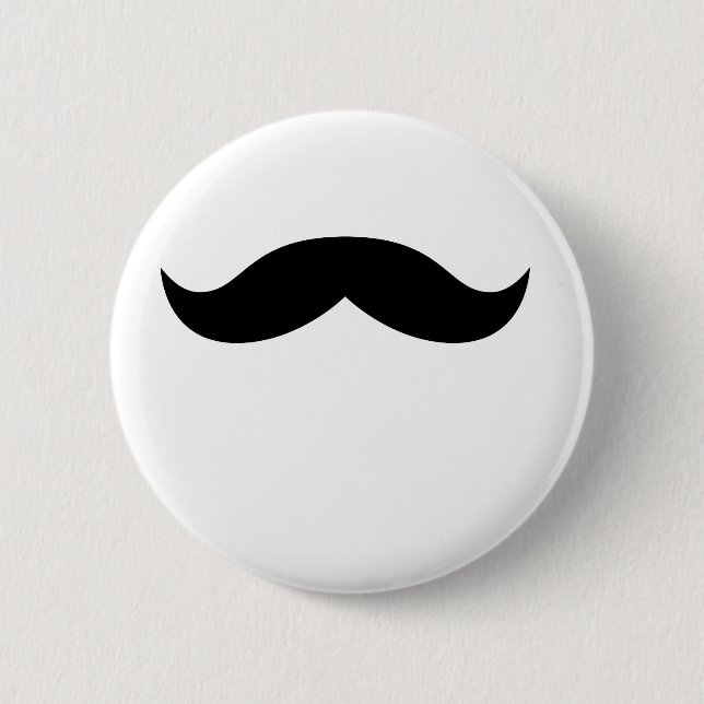 Badge Rond 5 Cm mustache_3 [1] (Devant)