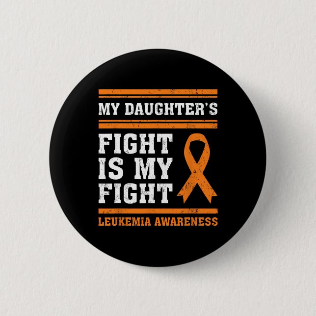 Badge Rond 5 Cm My Daughter's Fight (Devant)