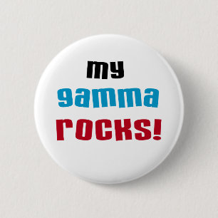 Badge Rond 5 Cm My Gamma Rocks T-shirts et cadeaux