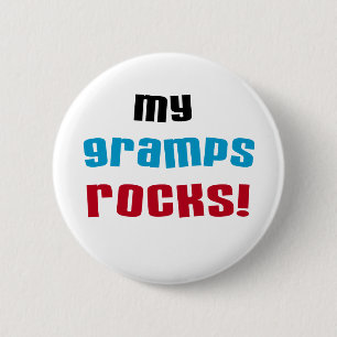 Badge Rond 5 Cm My Gramps Rocks T-shirts et cadeaux