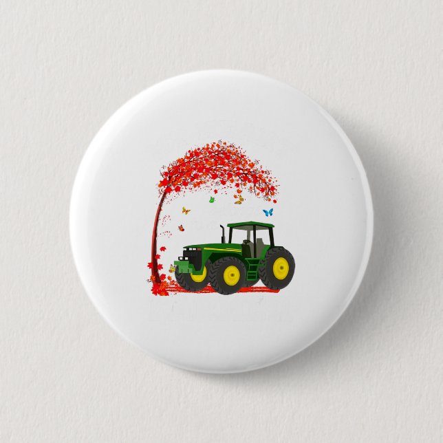 Badge Rond 5 Cm My Heart Belongs To A Farmer Valentine For Farmer  (Devant)