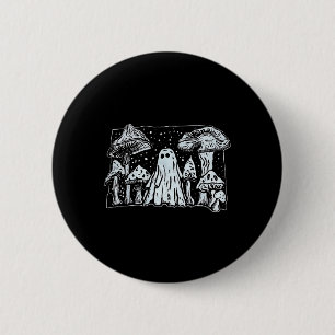Badge Rond 5 Cm Mycologiste de la ville fantôme